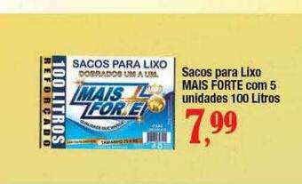 Supermercados Unidos Sacos Para Lixo Mais Forte oferta