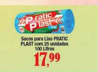 Supermercados Unidos Sacos Para Lixo Pratic Plast oferta