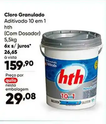 Cloro Granulado Aditivado 10 Em 1 Hth