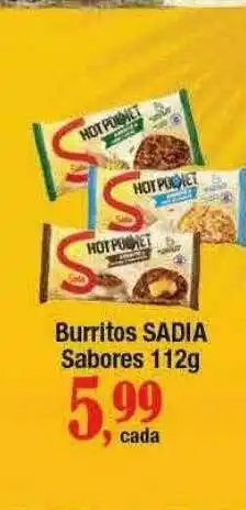 Supermercados Unidos Burritos Sadia oferta
