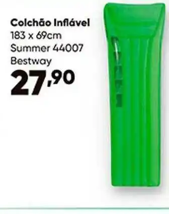 Colchão Inflável 183 X 69cm Summer 44007 Bestway