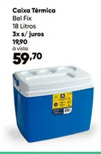 Zaffari Caixa Térmica Bel Fix 18 Litros oferta