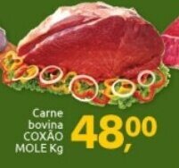 Supermercados Nori Carne Bovina Coxao Mole 1kg oferta
