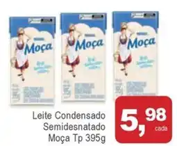 Mineirão Atacarejo Leite Condensado Semidesnatado Moça Tp oferta