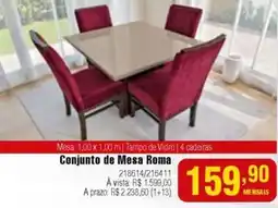 Berlanda Conjunto de Mesa Roma oferta