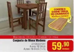 Berlanda Conjunto de Mesa Modena oferta