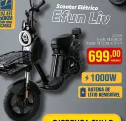 Berlanda Scooter Elétrica Efun Liv oferta