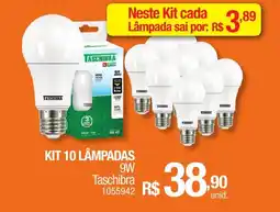 Milium Kit 10 lâmpadas oferta