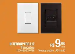 Milium Interruptor liz tramontina oferta