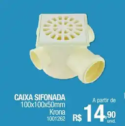 Milium Caixa sifonada 100x100x50mm krona oferta