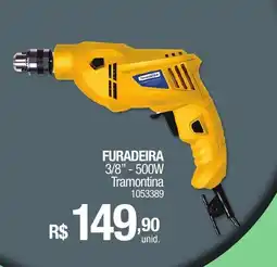 Milium Furadeira 3/8" - 500w tramontina oferta