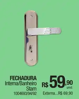 Milium Fechadura interna/banheiro oferta