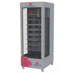 Benoit Forno a Gás Giratório Progas PRP-482 G5 GLP Capacidade 128kg Com 8 Grelhas oferta