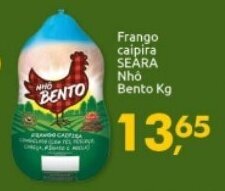 Supermercados Nori Frango Caipira Seara Nho Bento 1kg oferta