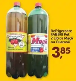 Supermercados Nori Refrigerante Fabbri pet 2L maca ou guarana oferta