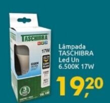 Lampada Taschibra Led Un 6.500K 17W