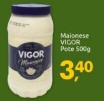 Supermercados Nori Maionese Vigor pote 500g oferta