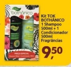 Supermercados Nori Kit Tok Bothanico Shampoo + Condicional 500ml fragrancias oferta