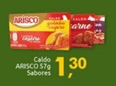 Supermercados Nori Caldo Arisco 57g sabores oferta