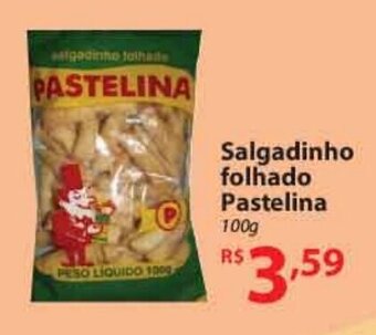 Nacional Salgadinho folhado Pastelina 100g oferta