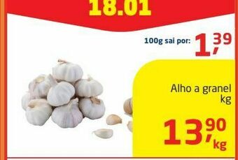 Tenda Atacado Alho a granel oferta