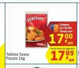 Tenda Atacado Tekitos seara 1 kg oferta