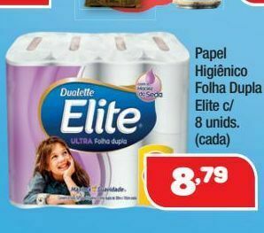 Costazul Supermercados Papel higiênico elite oferta