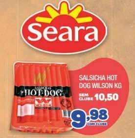 Costazul Supermercados Salsicha hot dog seara oferta