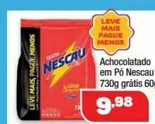 Achocolatado nescau em pó 730 gr
