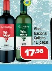 Costazul Supermercados Vinhos galiotto oferta