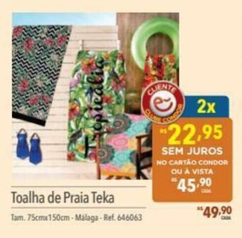 Toalha de Praia Teka