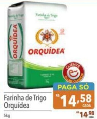 Supermercados Condor Farinha de trigo Orquidea 5kg oferta