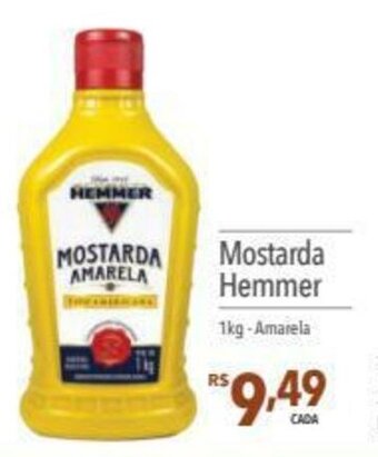 Supermercados Condor Mostarda Hemmer 1kg oferta