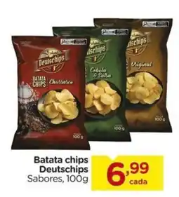 Carrefour Batata chips Deutschips Sabores, oferta