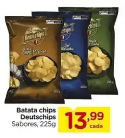 Carrefour Batata chips Deutschips Sabores, oferta