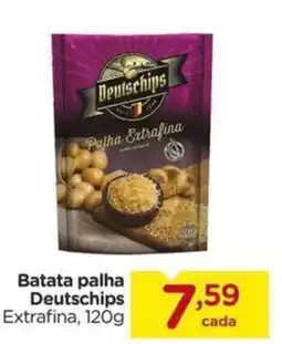 Carrefour Batata palha Deutschips Extrafina, oferta