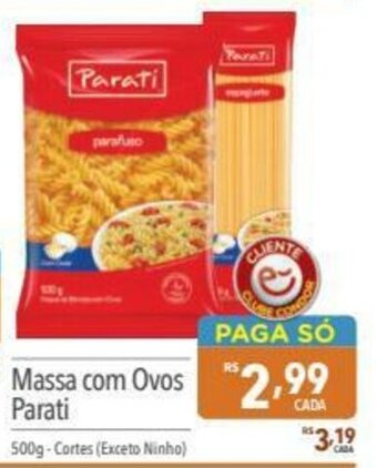 Supermercados Condor Massa com Ovos Parati 500g oferta