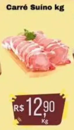 Supermercados Pague Menos Carré Suíno oferta