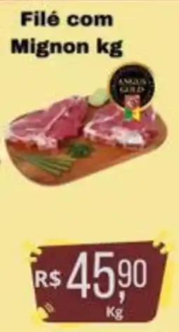Supermercados Pague Menos Filé com Mignon oferta