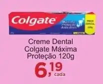 Rossi Supermercado Creme Dental Colgate Máxima Proteção oferta