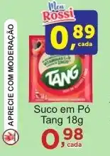 Rossi Supermercado Suco em Pó Tang oferta