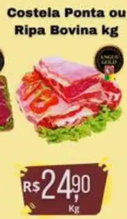 Supermercados Pague Menos Costela Ponta ou Ripa Bovina oferta