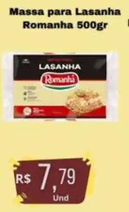 Supermercados Pague Menos Massa para Lasanha Romanha oferta