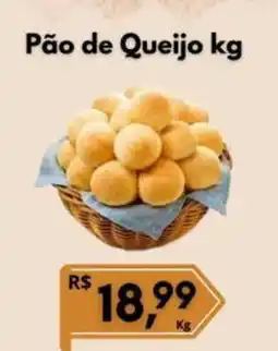 Supermercados Pague Menos Pão de Queijo oferta