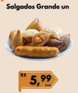 Supermercados Pague Menos Salgados Grande un oferta