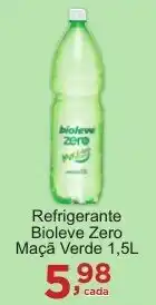 Rossi Supermercado Refrigerante Bioleve Zero Maçã Verde oferta