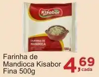 Rossi Supermercado Farinha de Mandioca Kisabor Fina oferta