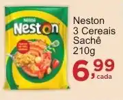 Rossi Supermercado Neston 3 Cereais Sachê oferta