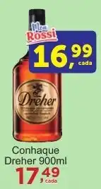 Rossi Supermercado Conhaque Dreher oferta