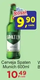 Rossi Supermercado Cerveja Spaten Munich oferta
